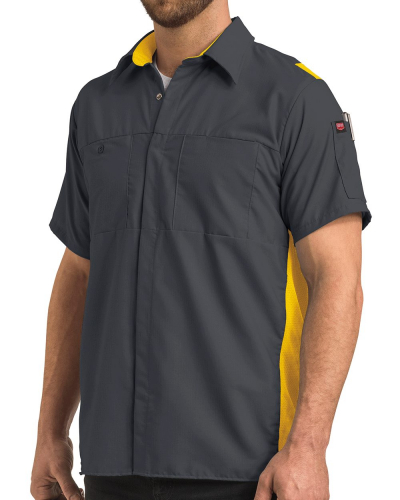 Performance Plus Short Sleeve Shop Shirt With Oilblok Technology - Long Sizes