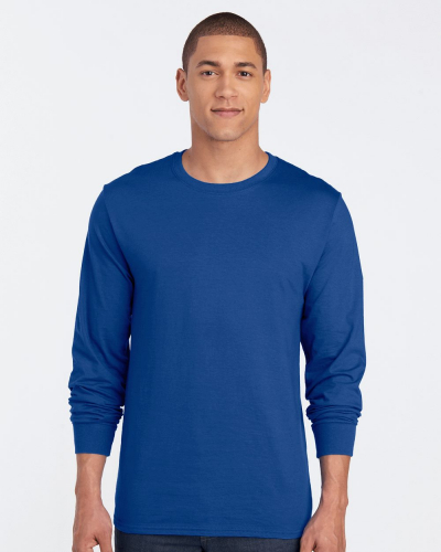 Premium Blended Ringspun Long Sleeve Crewneck T-Shirt