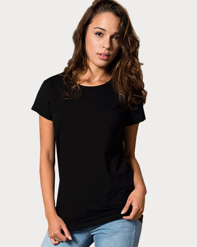 Women's Crewneck Cap Sleeve T-shirt