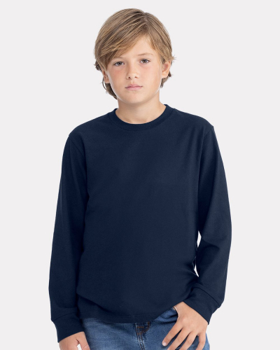 Youth Cotton Long Sleeve T-Shirt - 3311