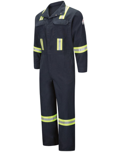 Premium Coverall With Reflective Trim - Nomex® IIIA - 6 Oz. - Tall Sizes