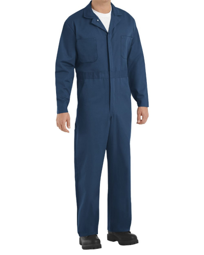 Button-Front Cotton Coverall - Tall Sizes - CC16T