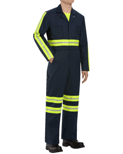 Enhanced Visibility Action Back Coverall - Tall Sizes - CT10ENT
