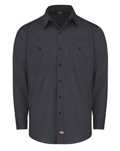 Industrial Worktech Ventilated Long Sleeve Work Shirt - Tall Sizes - LL51T