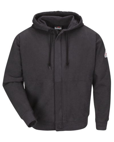 Zip-Front Hooded Sweatshirt - Tall Sizes - SEH4T