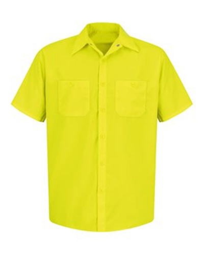 Enhanced Visibility Short Sleeve Work Shirt - Tall Sizes - SS24T