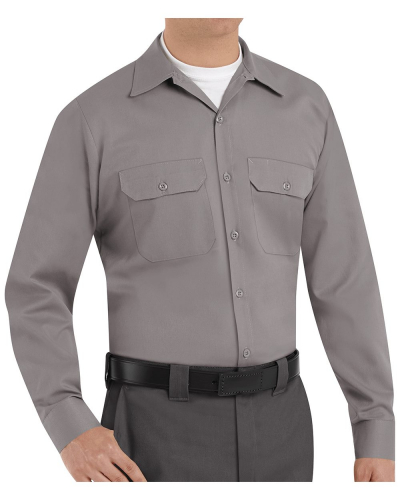 Utility Long Sleeve Work Shirt - Tall Sizes - ST52T