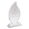 Fiamma II Large Crystal Flame Award