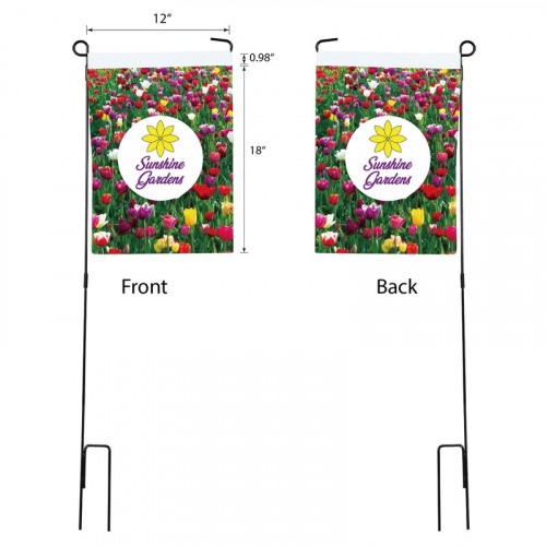 DisplaySplash Garden Flag - Double Sided