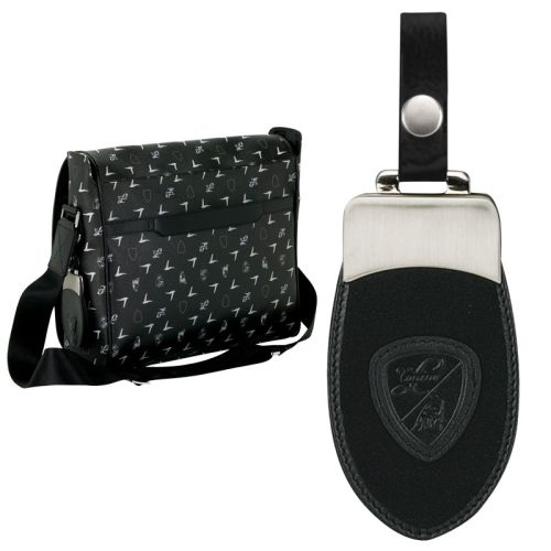 Black Lamborghini Shoulder Bag
