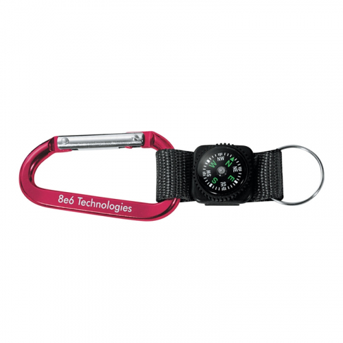 Busbee Carabiner With Compass