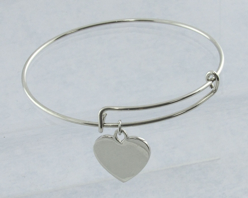 Expanding Bracelet With Charm