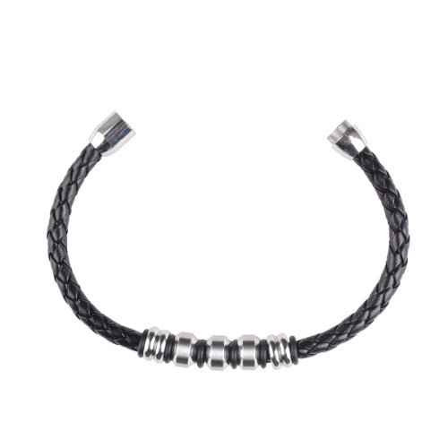 Braided & Stainless Steel Bracelet