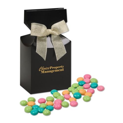 Chocolate Gourmet Mints in Black Premium Delights Gift Box