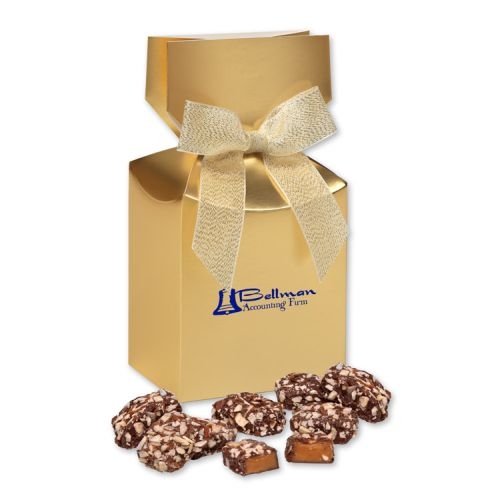 English Butter Toffee in Gold Premium Delights Gift Box