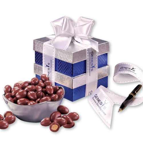 SALE! Save 25% Rombe™ Four-Point Bowl with Chocolate Almonds