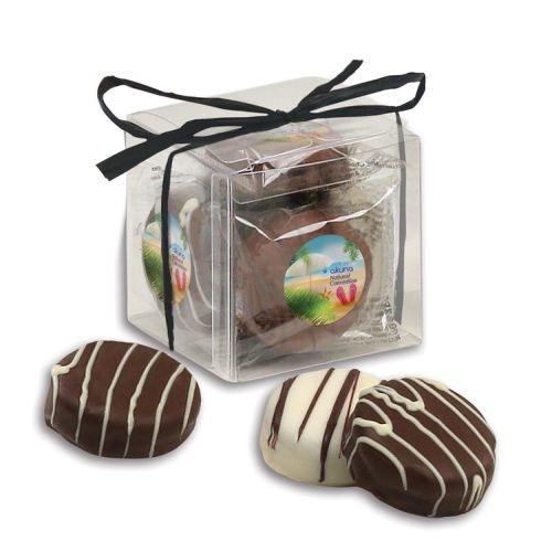 Stylish Acetate Cube with Chocolate Covered Oreos®