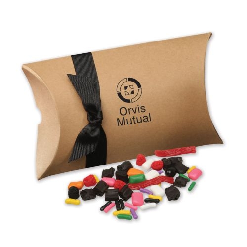 Licorice Lovers Mix in Kraft Pillow Pack Box