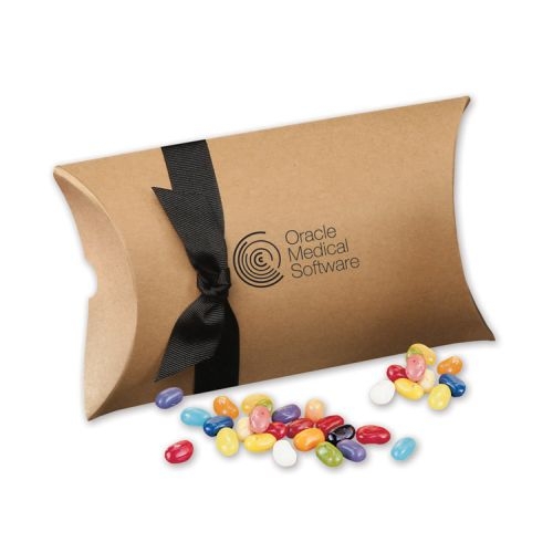 Jelly Belly ® Jelly Beans in Kraft Pillow Pack Box