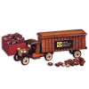 1930-Era Tractor-Trailer Truck with Chocolate Covered Almonds