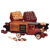 Classic Wooden 1925 Stake Truck with Chocolate Almonds & Extra Fancy Jumbo Cashews