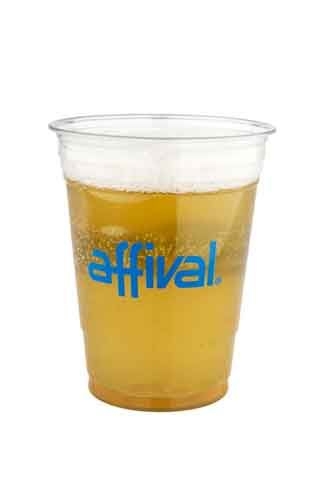 16 Oz. Clear Large Plastic Party Cup (Silk Screen Printing)