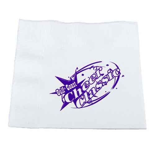 3-Ply White Luncheon Napkins (Ink Printed)