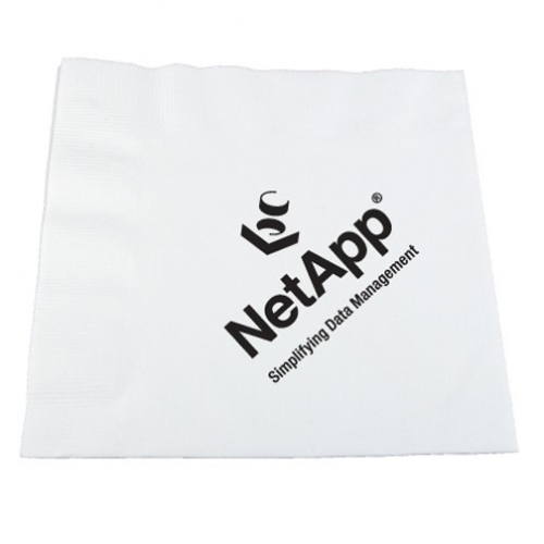 2-Ply White Cocktail Napkins (Ink Printed)