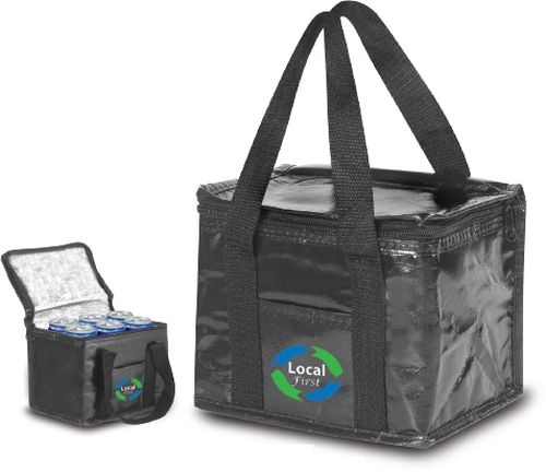Non-Woven Cooler Lunch Bag w/ Laminated Gloss Finish