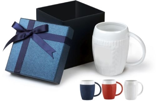 12 Oz. Matte Ceramic Sweater Mug w/Gift Box
