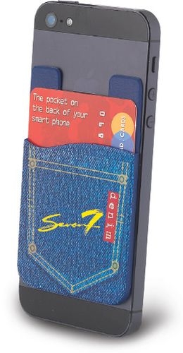 I-Wallet Denim Cell Phone Wallet
