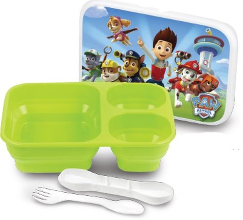 Gourmet Trio 2 - Plastic Lunch Box with 3 Compartments