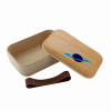 Bamboo Lunch Box With Silicone Strap