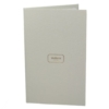 Bonded Leather Deluxe Menu Cover (8 1/2