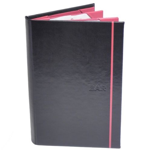 Leatherette Book Style 6 View Menu Cover (5 1/2