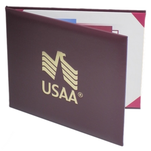 Deluxe Saver Certificate Cover w/15 Pt. Board Liner (8 1/2