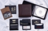 Bonded Leather Gusseted Business Card Case