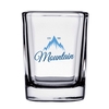 Full Color Decal Transfer 2 oz. Square Shot Glass
