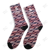 Athletic Mid Calf Socks with Full Color Sublimation