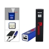 On The Go Metal Power Bank 2200 with LED flashlight-Close Out