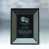 Award-Black Glass Picture Frame/Plaque 9