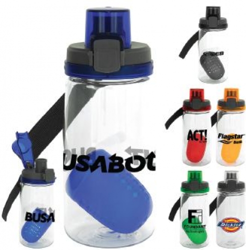 Locking Lid 18oz Bottle with Floating Infuser