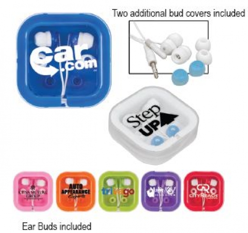 Brightly Colored Ear Buds
