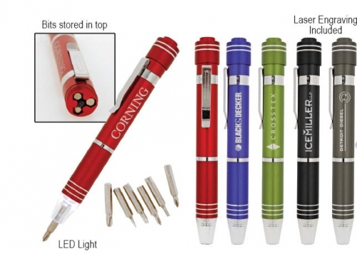 Keychains, Lights, Tools & Safety - LED Lighted Screwdriver