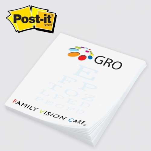 Post-it® Custom Printed Notes Full Color Program
