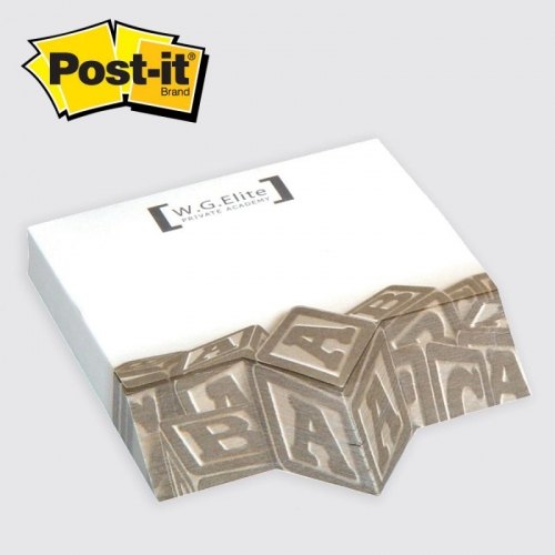 Post-it® Custom Printed Angle Note - Diamond