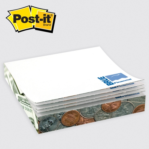 Post-it® Custom Printed Notes Slim-Cube