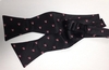 100% Polyester Woven Bow Tie - Self Tie