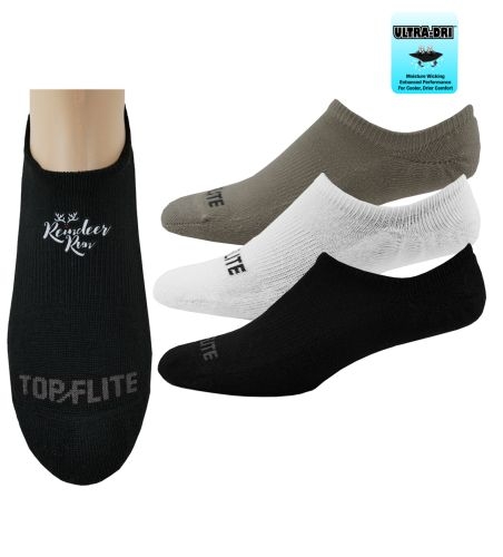 Top-Flite Seamless Toe No Show Socks