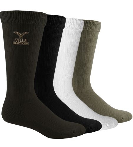 Non-Binding Relaxed Fit Crew Dress Socks